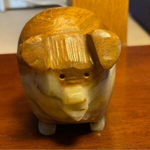 Small stone pig